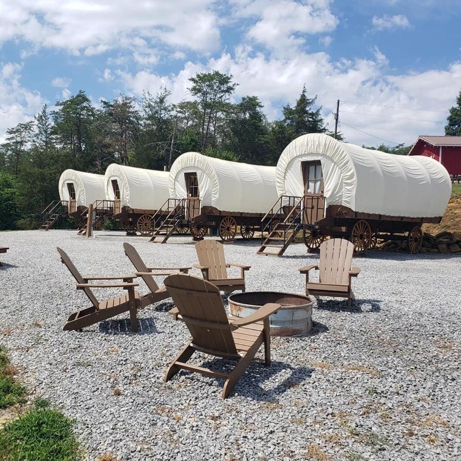 Smoky Hollow Outdoor Resort Covered Wagon Sevierville Eksteriør bilde