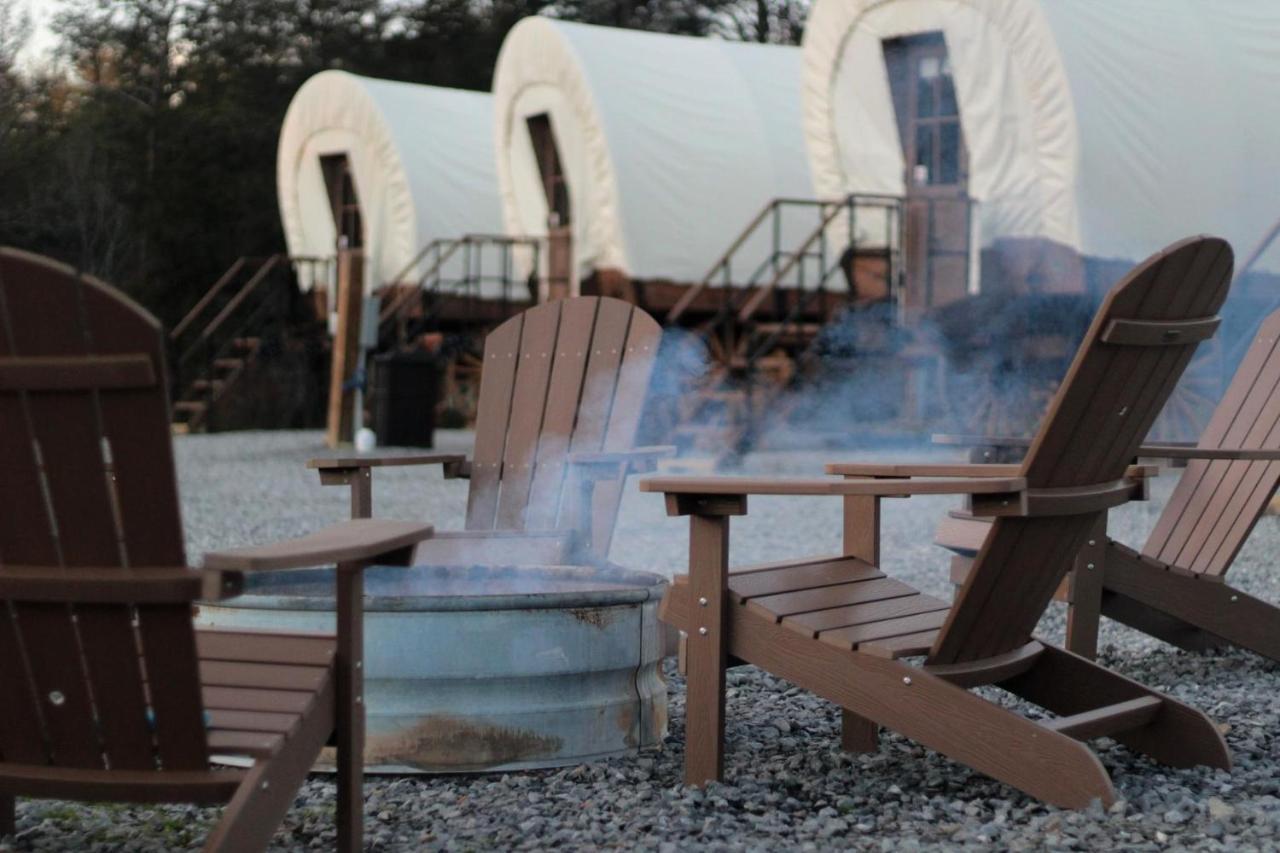 Smoky Hollow Outdoor Resort Covered Wagon Sevierville Eksteriør bilde